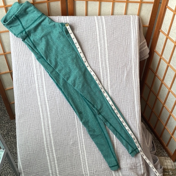 Lululemon Wunder Under Pant (Stripes) Soft Cotton Size 4 - Picture 10 of 11